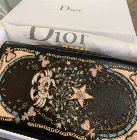 dior astrology wallets|christian dior wallets for women.